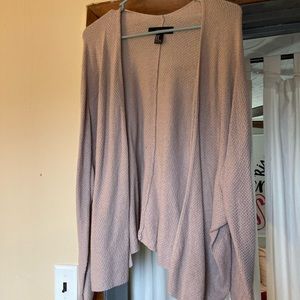 Forever 21 tan oversized sweater